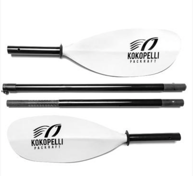 Alpine Lake 4PC 220cm Breakdown paddle (Black)