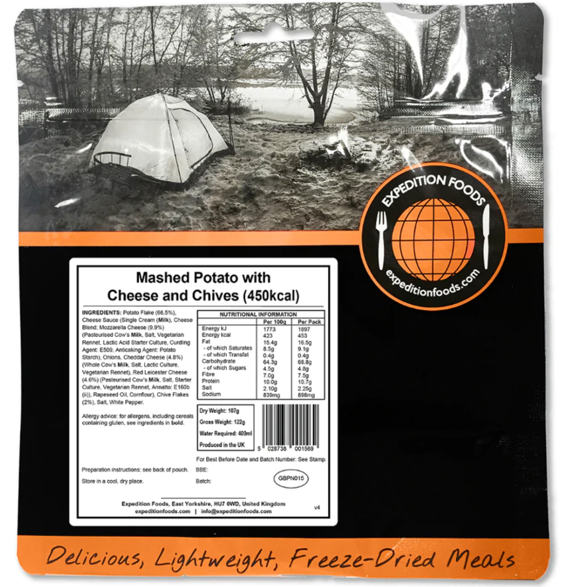 Mashed Potato with Cheese and Chives