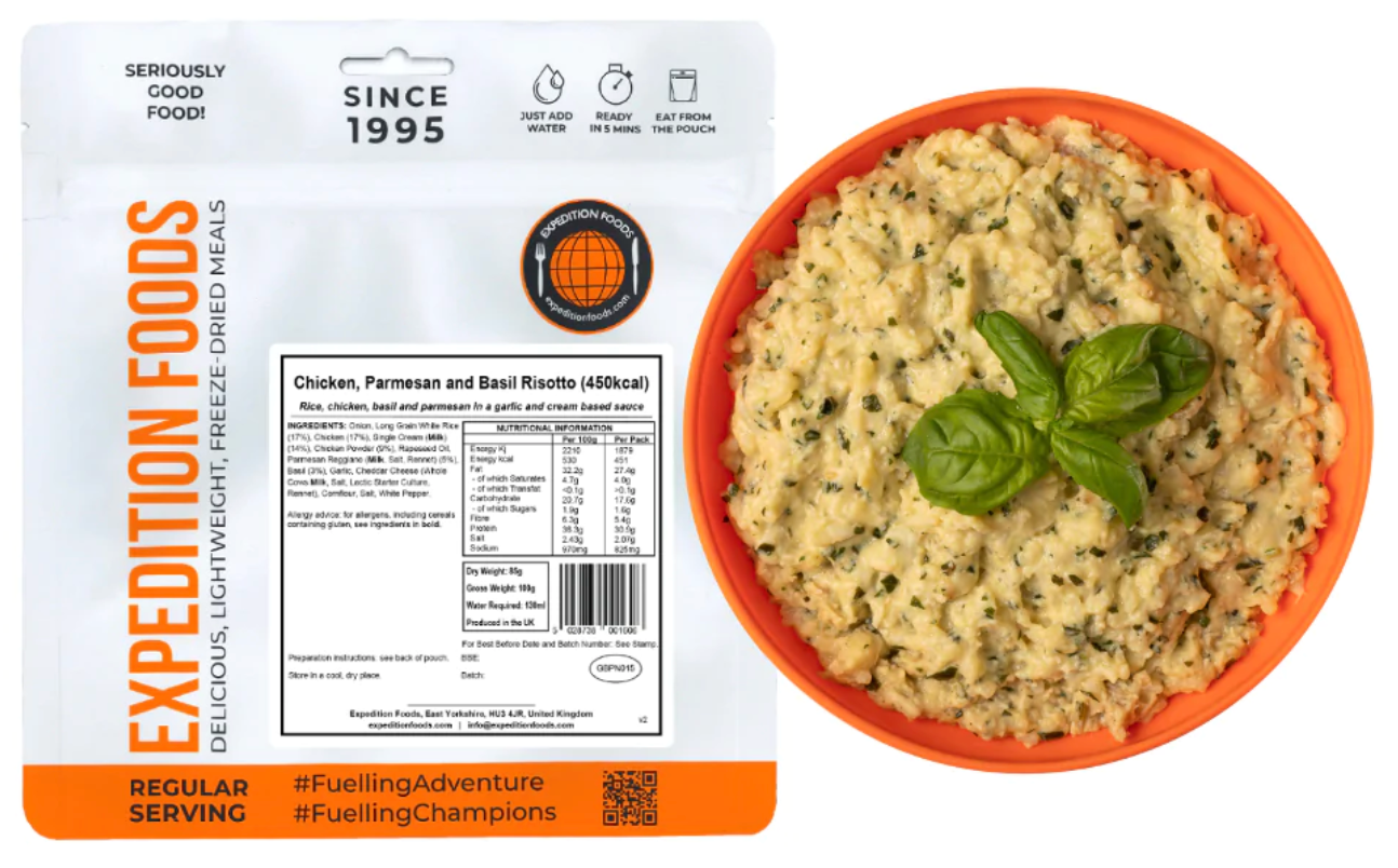 Chicken, Parmesan and Basil Risotto