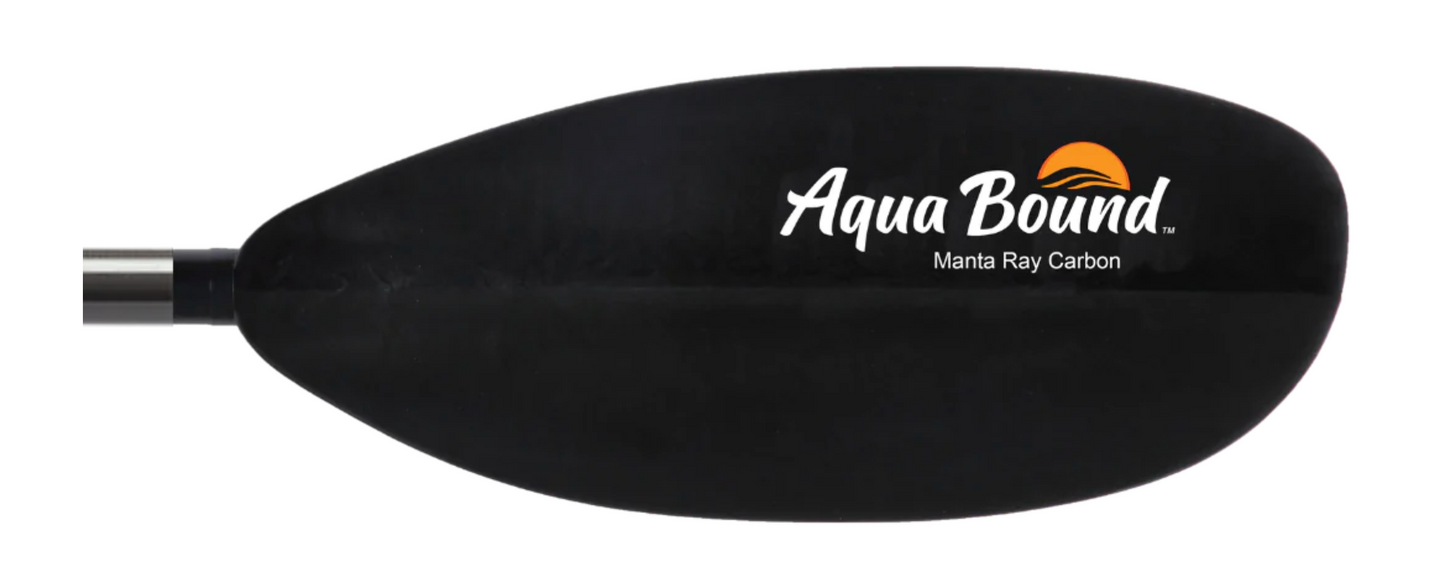 Manta Ray Carbon 2-Piece Snap-Lock Kayak Paddle