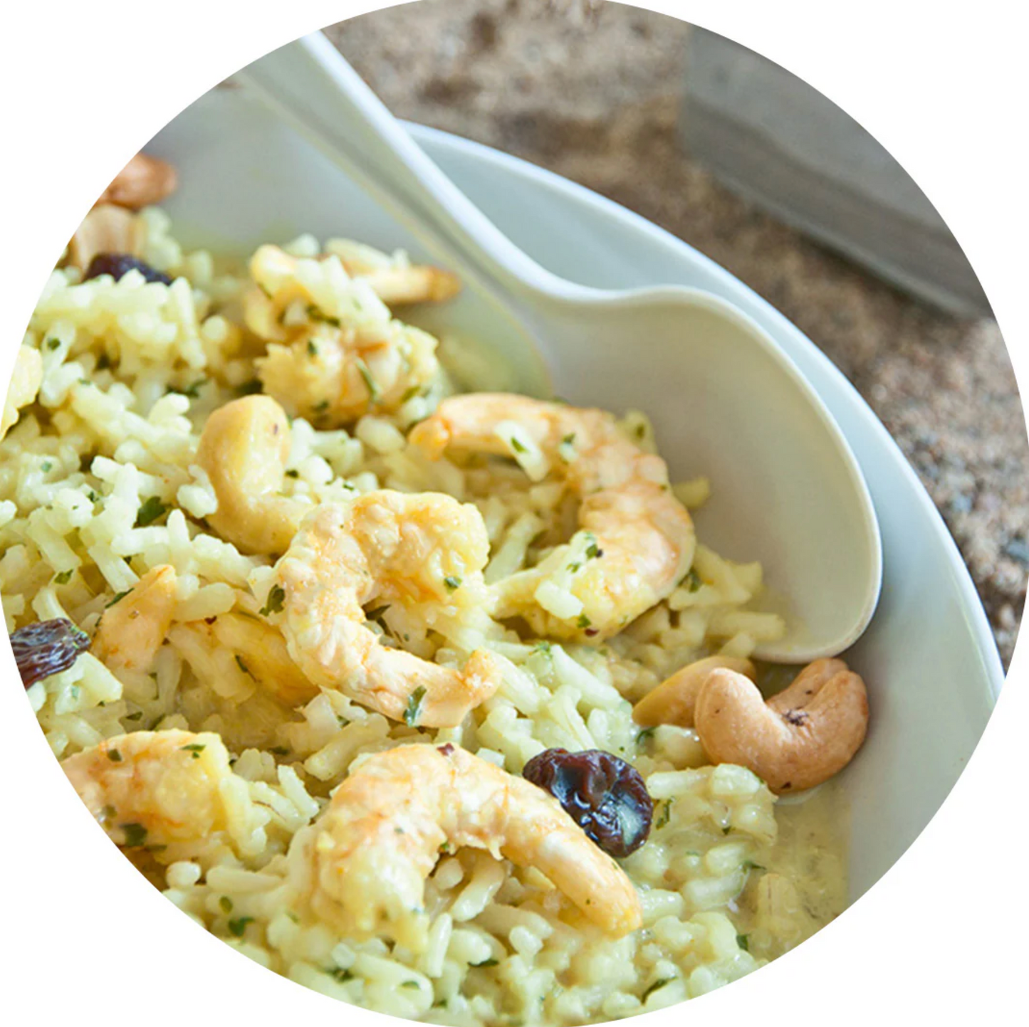 Shrimp Curry with Rice