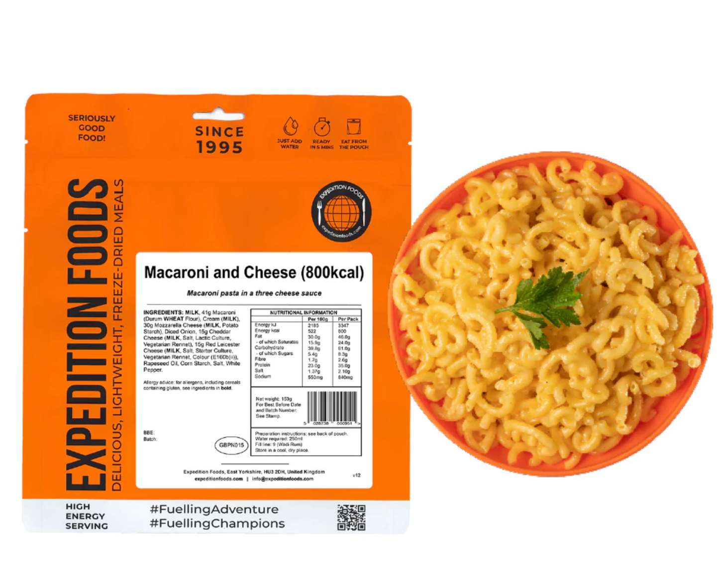 Macaroni and Cheese (800cal)