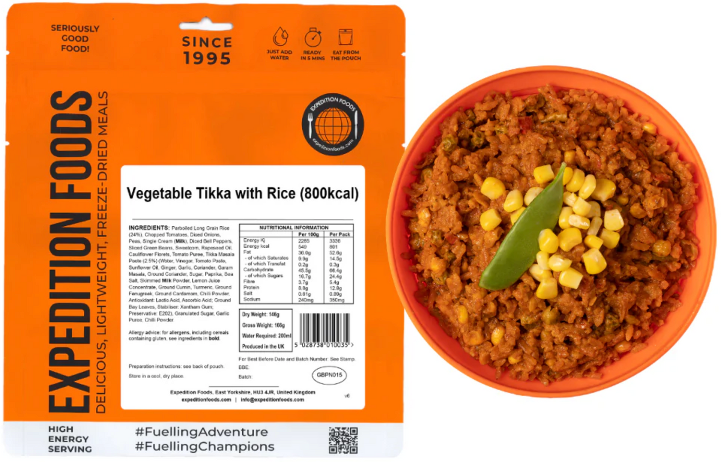 Vegetable Tikka with Rice