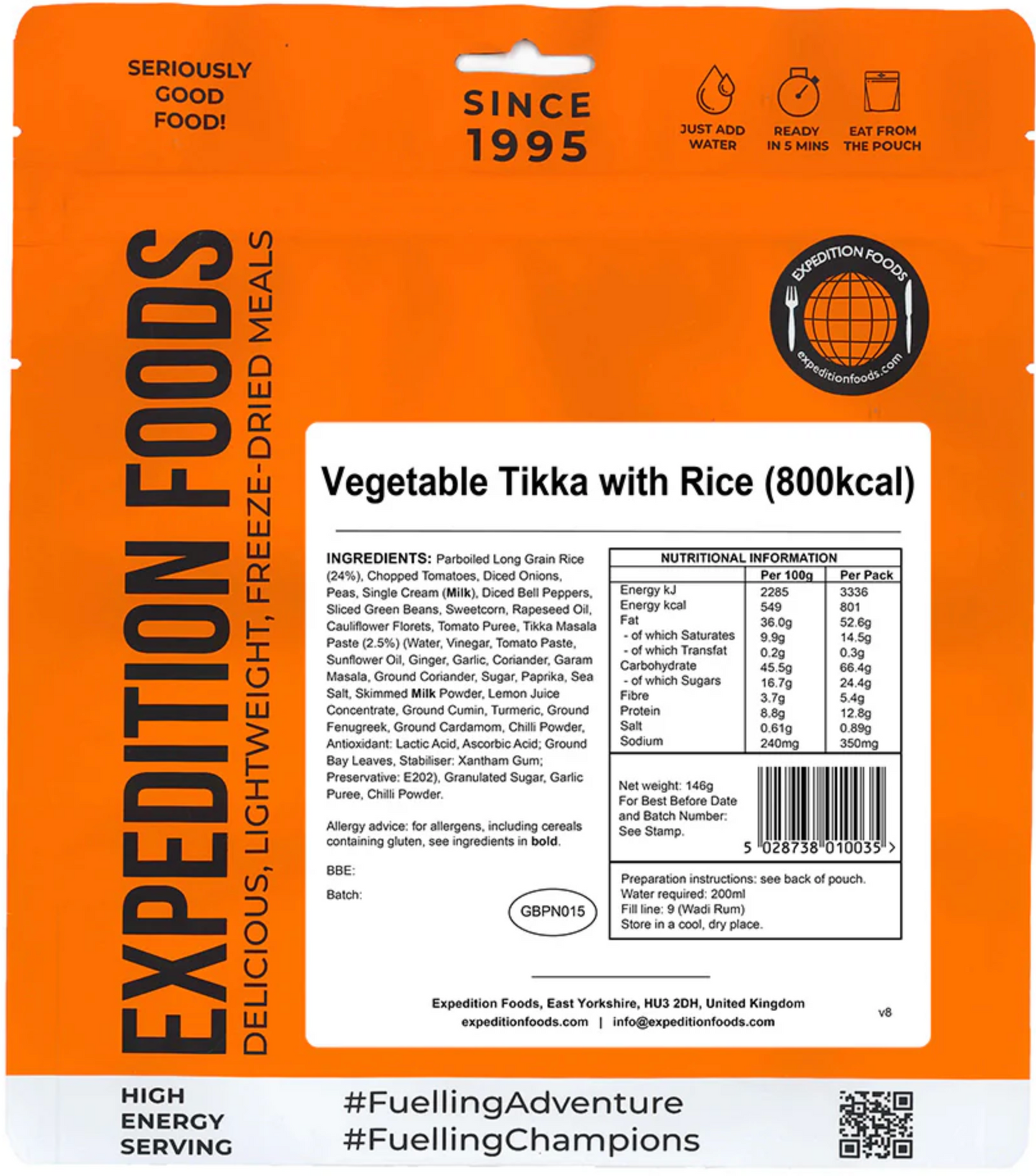 Vegetable Tikka with Rice