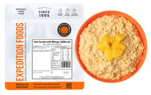 Hot Cereal with Mango