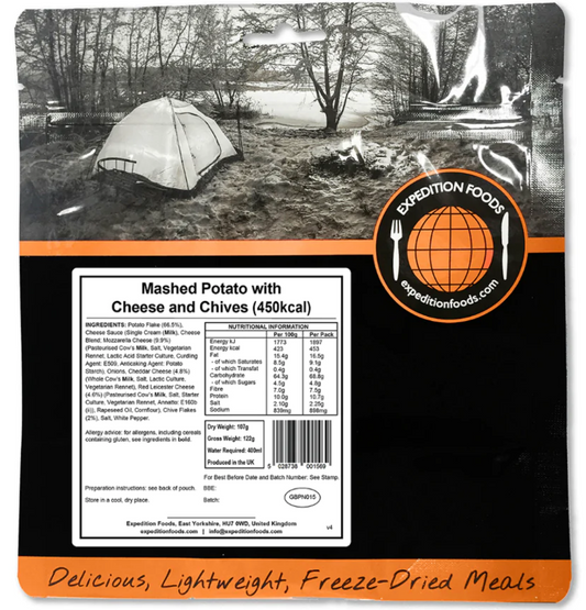 Mashed Potato with Cheese and Chives